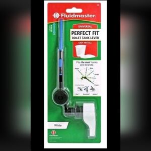 Fluidmaster Perfect Fit Universal Toilet Tank Lever in White 640